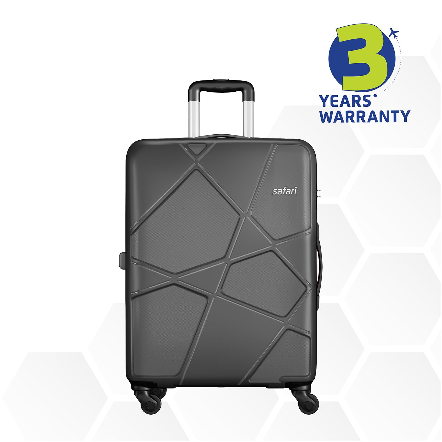Pentagon Hardside 3PC PP Luggage Set (22/26/30")