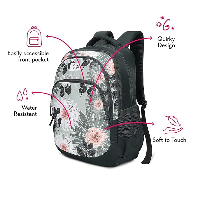 Genie Sunshine DLX 19" Backpack - Ash Green
