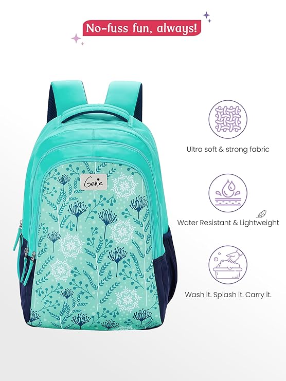Genie Snowflake DLX 19" Backpack - Teal