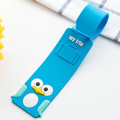 Cartoon Character Luggage Tag