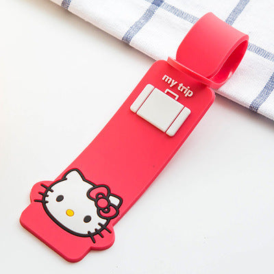 Cartoon Character Luggage Tag