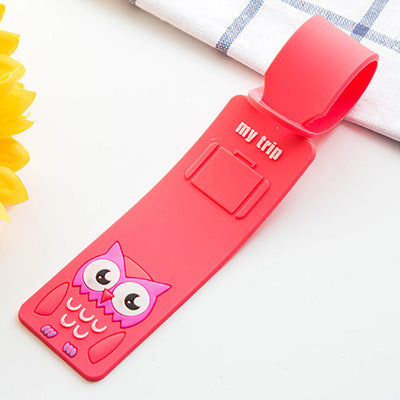 Cartoon Character Luggage Tag