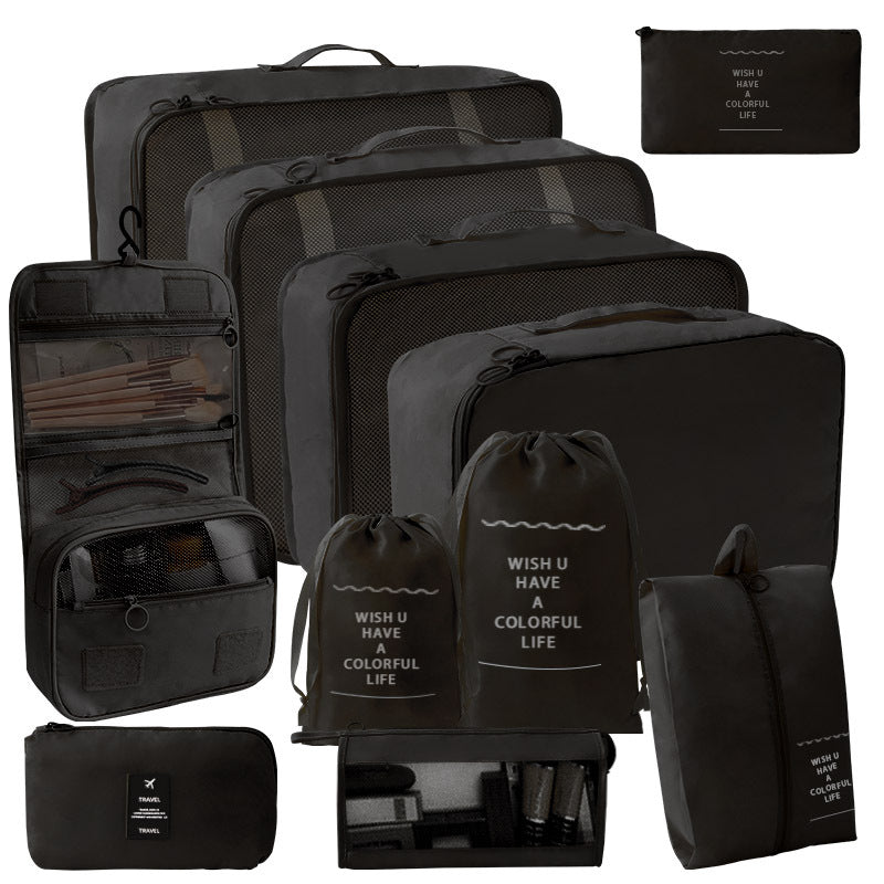 11 Pc Complete Travel Packing Organizers