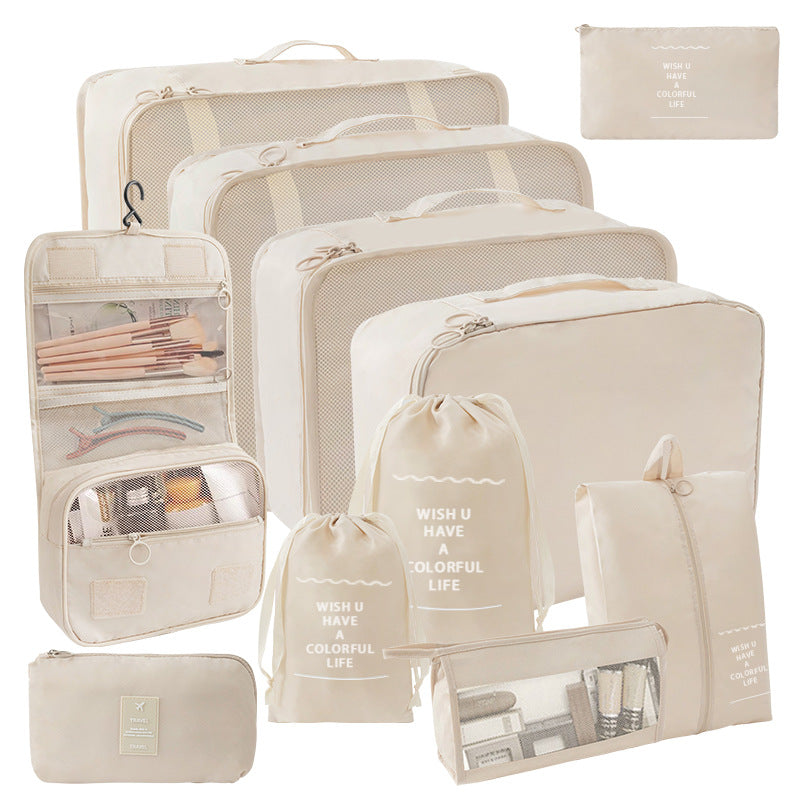 11 Pc Complete Travel Packing Organizers