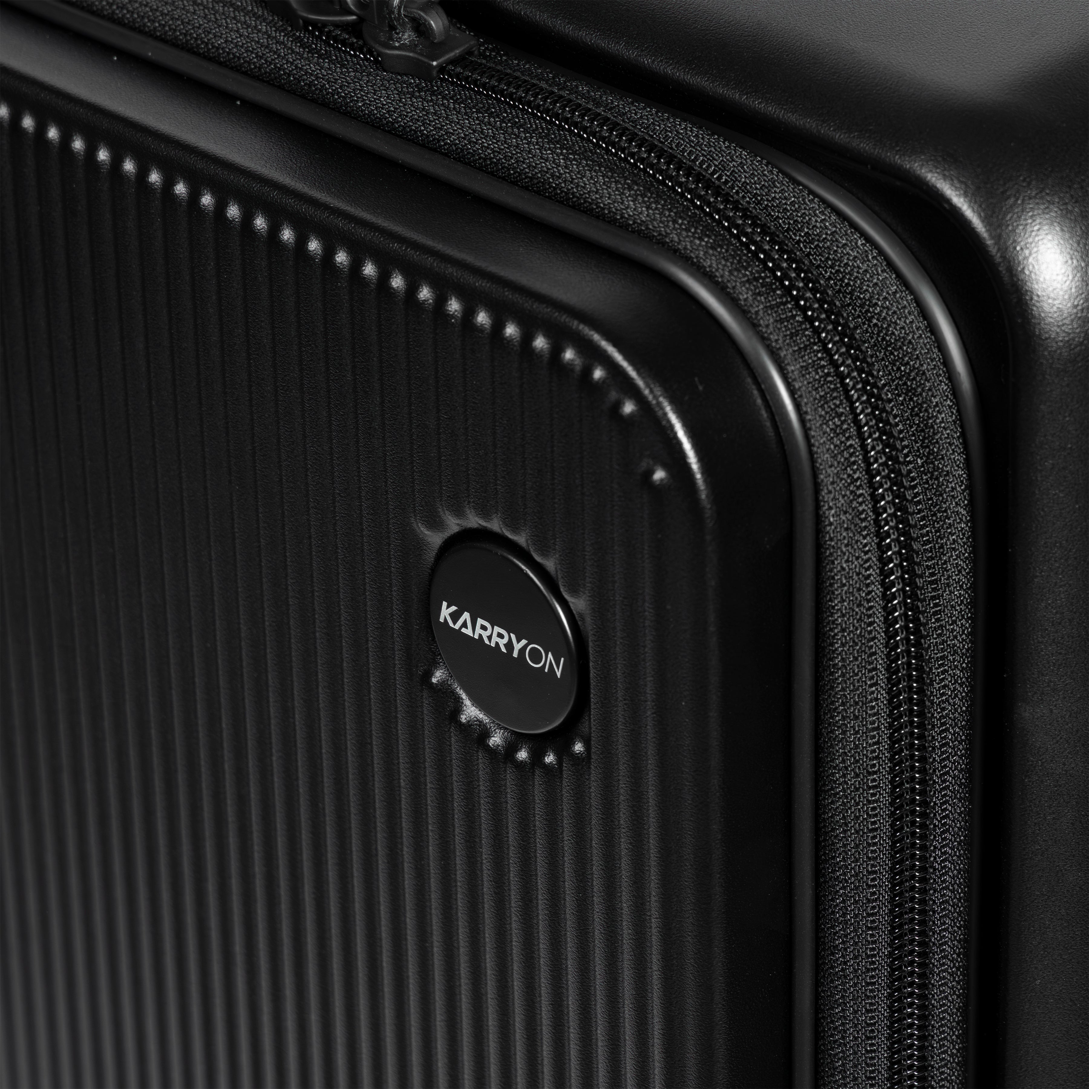 Front-Open 21" Cabin Luggage with detachable bag