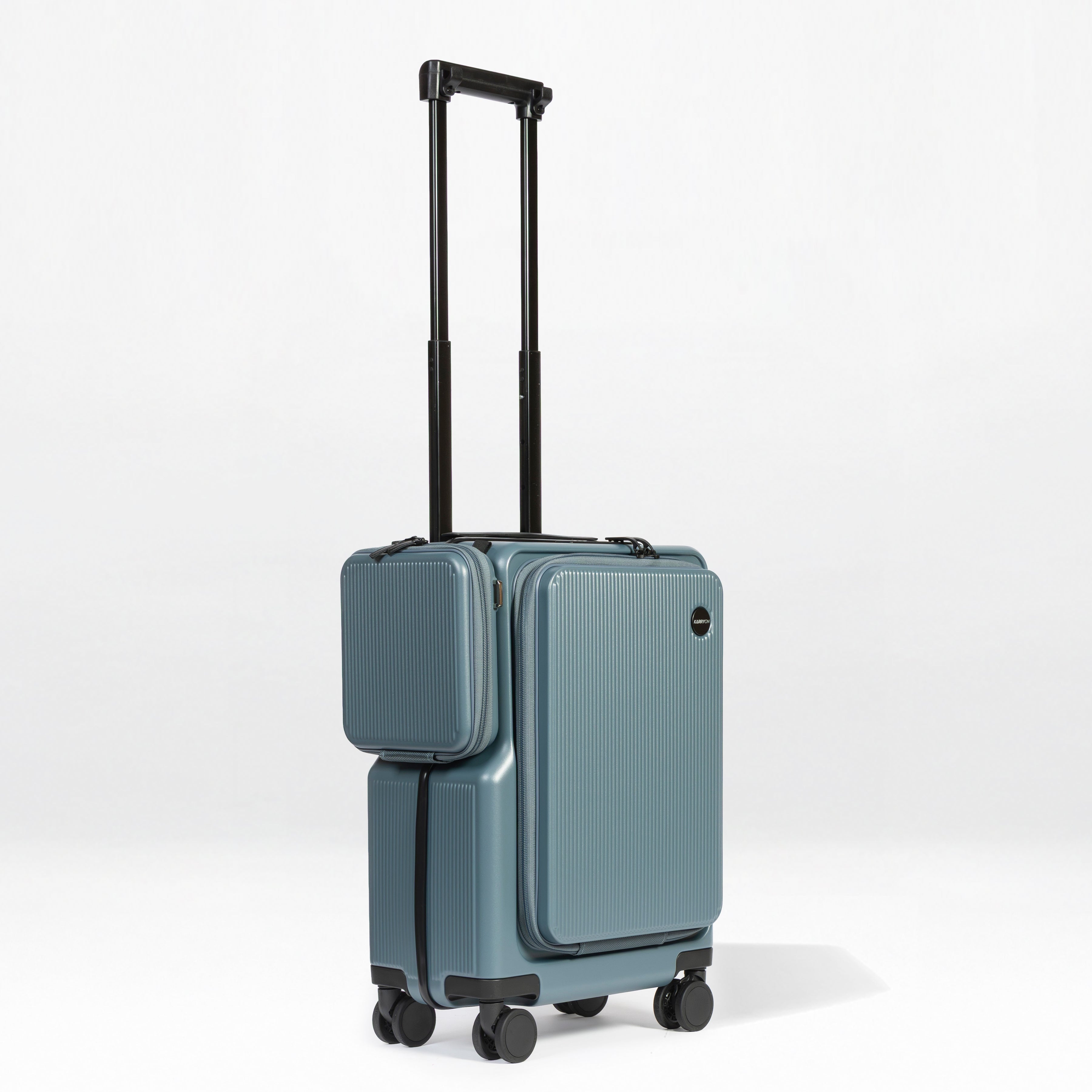 Front-Open 21" Cabin Luggage with detachable bag