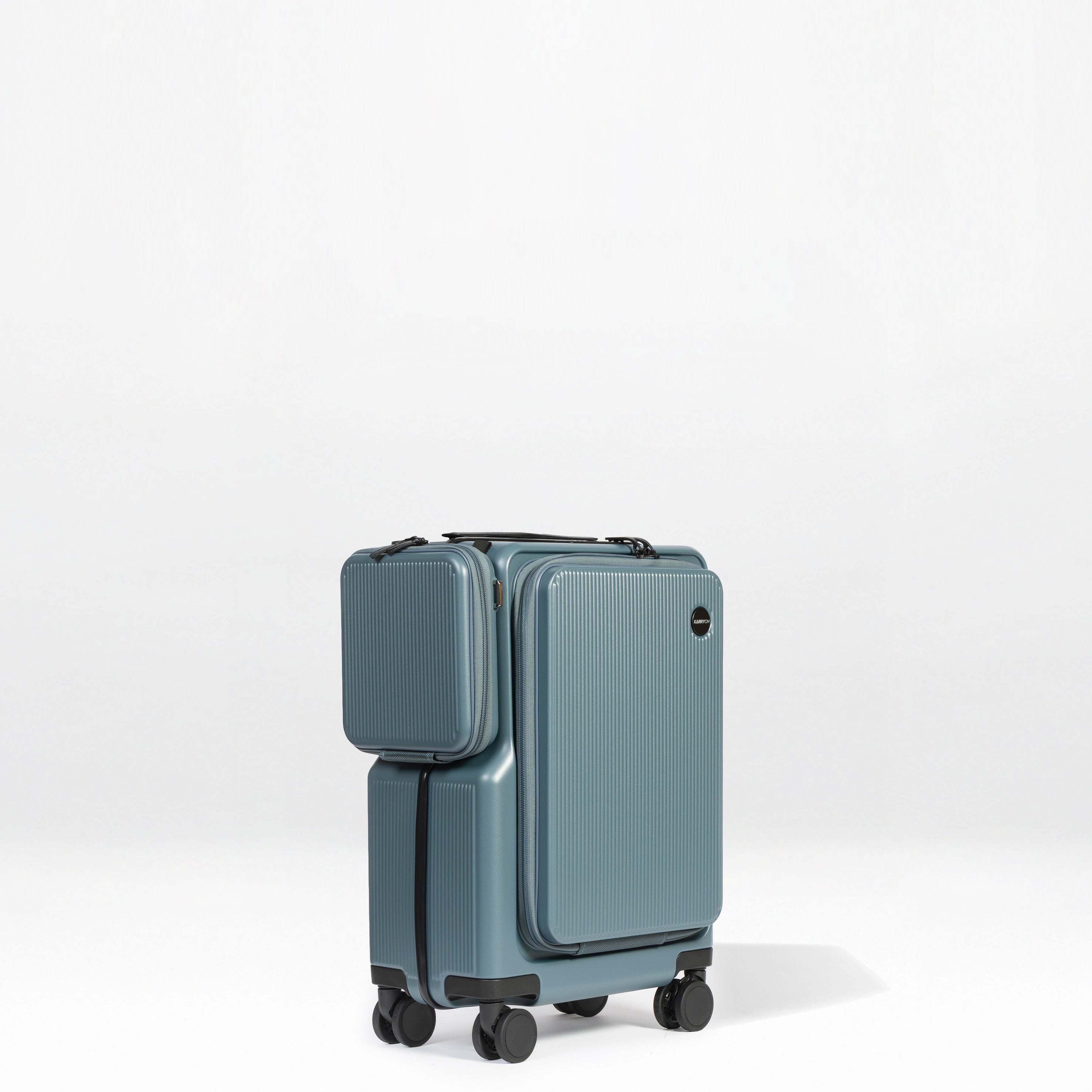 Front-Open 21" Cabin Luggage with detachable bag