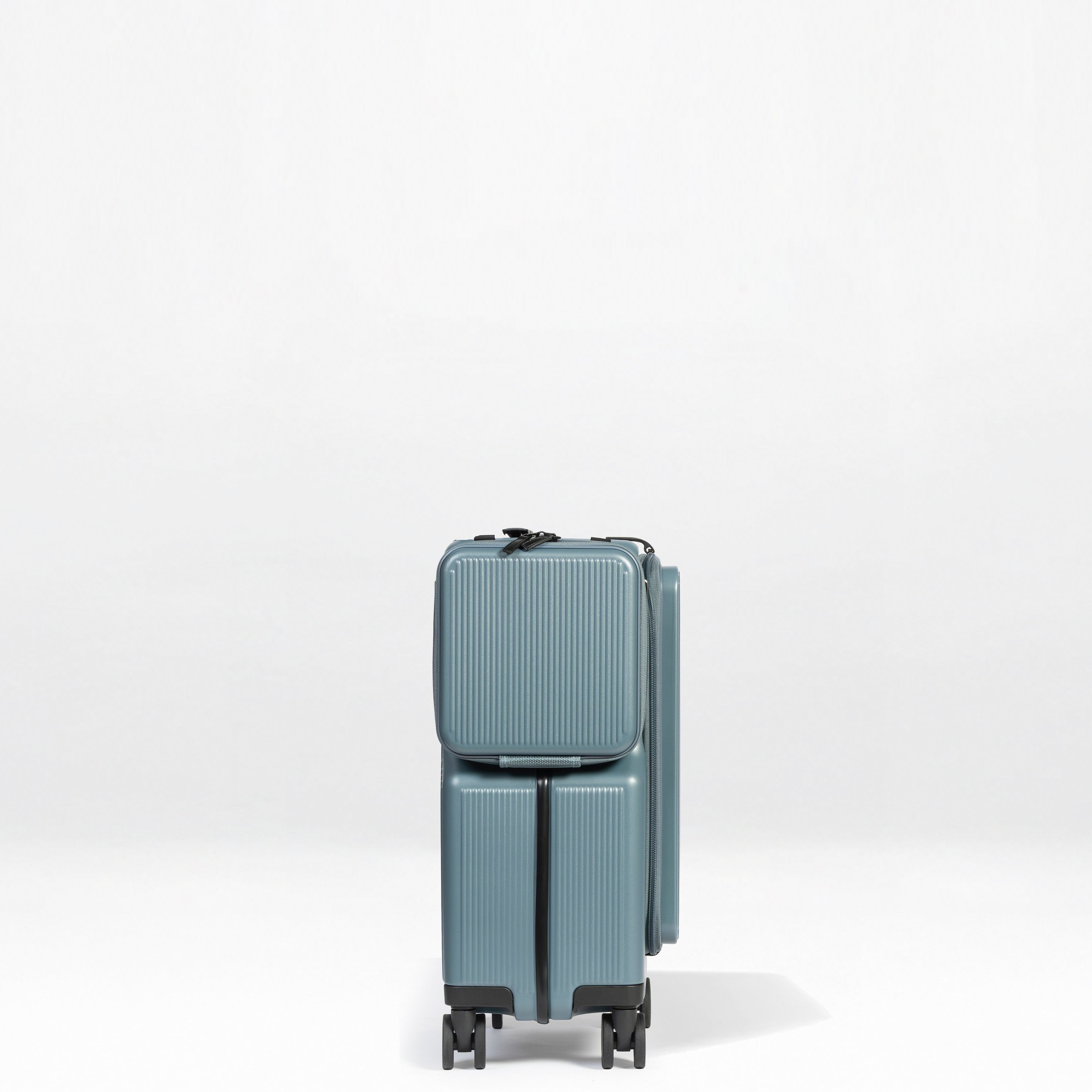 Front-Open 21" Cabin Luggage with detachable bag