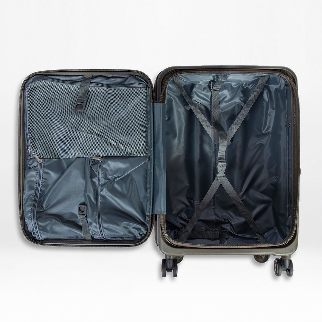 Hardside PP Front Open Luggage Set – 20"/24"/28"