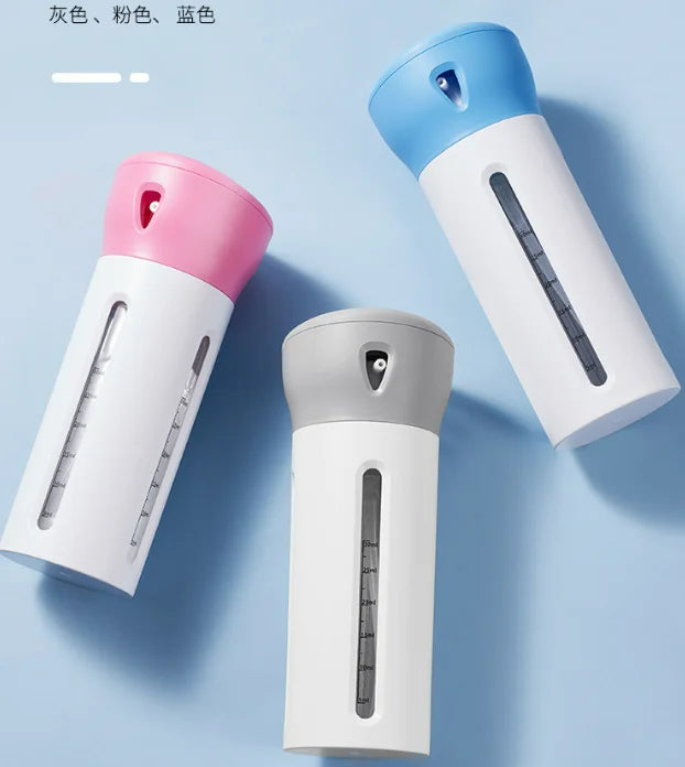 FlipFlow – 4-in-1 Refillable Travel Bottle