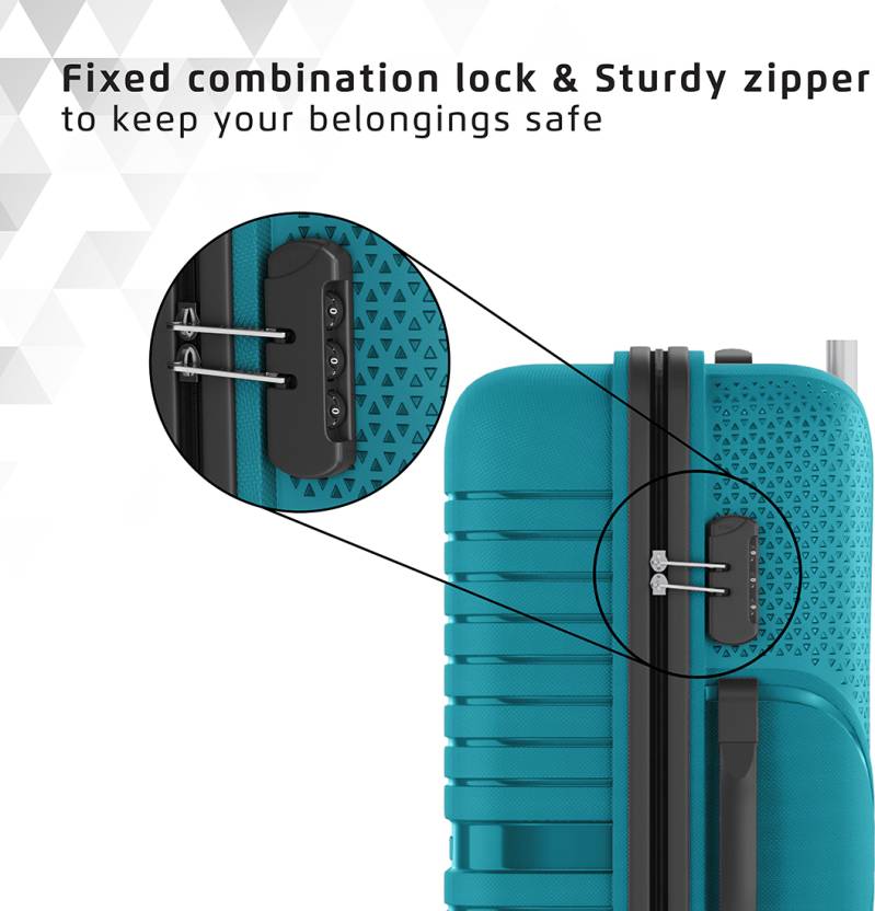 Zeno 4 Wheeled PP Luggage