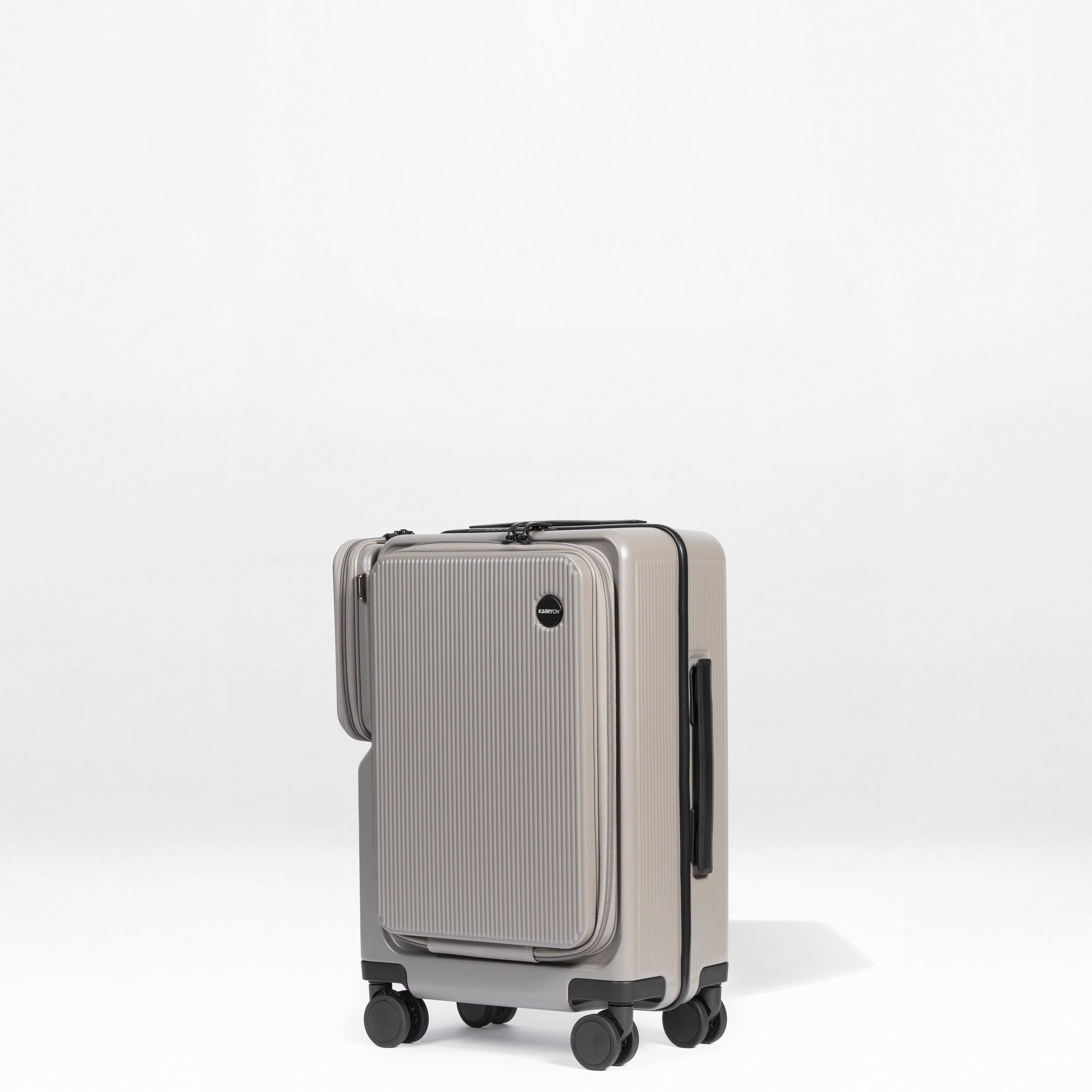 Front-Open 21" Cabin Luggage with detachable bag