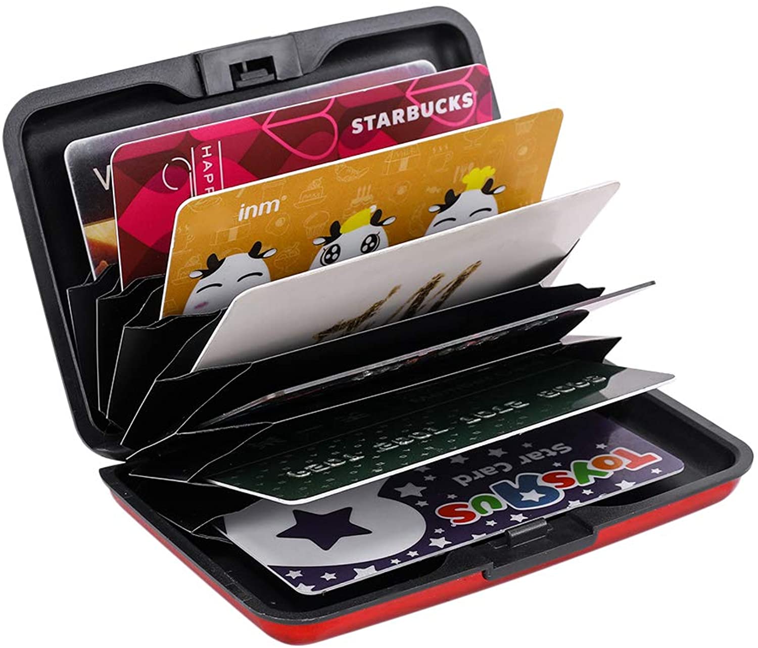 حامل بطاقات مضاد للسرقة من الألومنيوم بتقنية RFID
