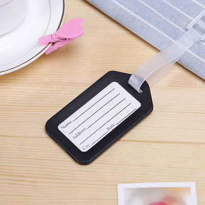 Pastel Luggage Tag 3Pcs (Mix Colors)