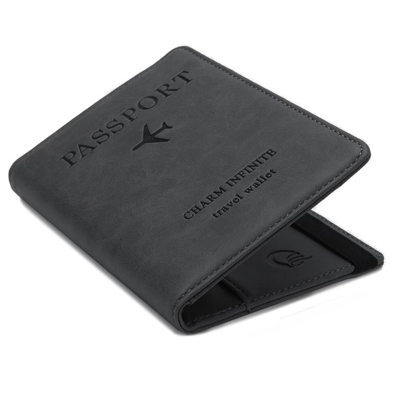 Rfid Passport Cover - Pu Leather