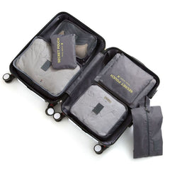 7 Set Travel Lite Cubes For Luggage Packing Organizers