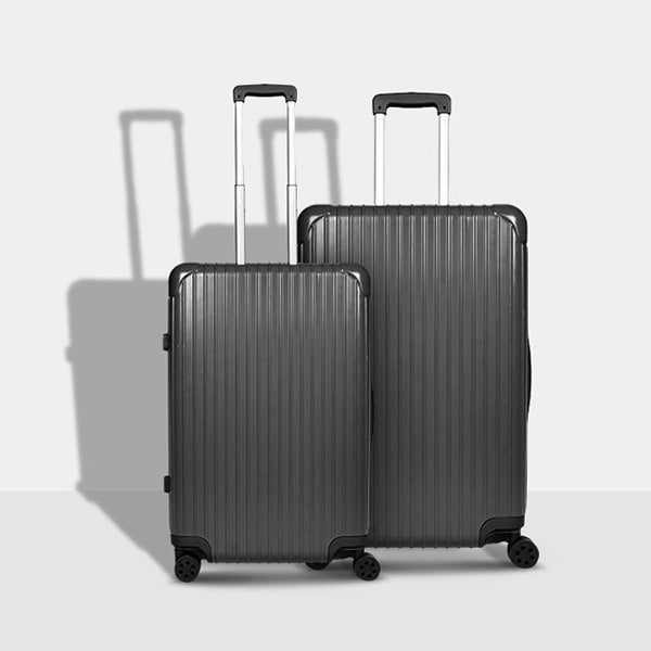 Black Stone Luggage Set – 2 Piece (20"/28")