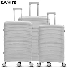 Tp Coolife Linear Spinner Pp 3Pc Set Pp Luggage (20/24/28")