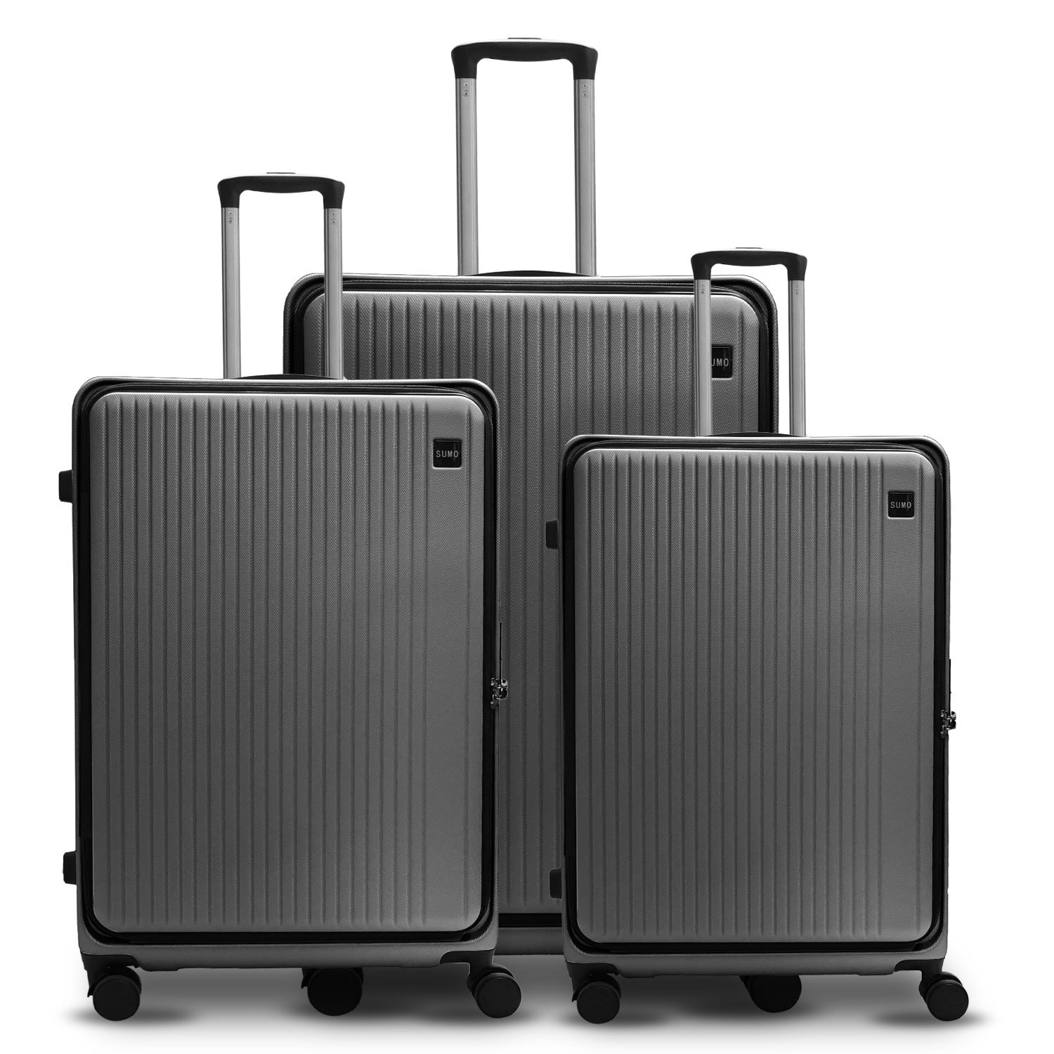 PrestigeGlide Sumo Deluxe Expandable Luggage Trio (20/24/28")