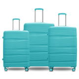SUMO MIDWAY DOUBLE ZIPPER PP LUGGAGE 3PC SET (20/24/28")