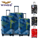 WINGS SPECTRUM 3PC PP LUGGAGE SET (20/24/28")