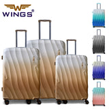 WINGS FORESHORE GRADIENT 3PC PP LUGGAGE SET (20/24/28")