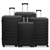 ARMOURED EXPANDABLE 4PC ABS LUGGAGE SET (20/24/38/32")