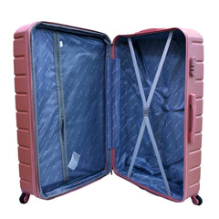 Armoured Expandable 4Pc Abs Luggage Set (20/24/38/32")