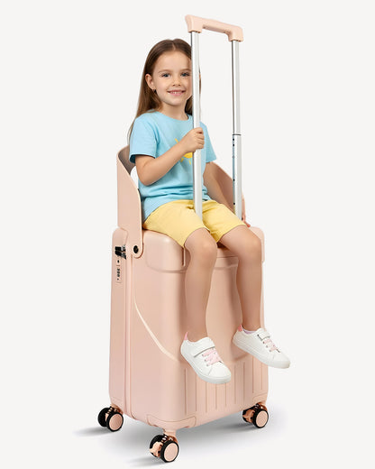 Ride-On 20" Luggage with Kids Seat
