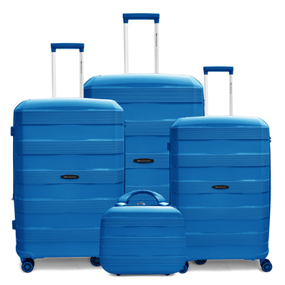 Monza Linex 360° Pp Luggage  3Pc (20/24/28")+1 Free Beauty Case