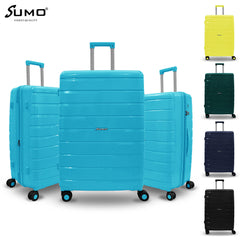 Sumo Airlite 360° Expandable Pp Luggage 3Pc Set 21/25/29"