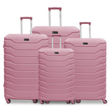 ARMOURED EXPANDABLE 4PC ABS LUGGAGE SET (20/24/38/32")