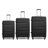SUMO MIDWAY DOUBLE ZIPPER PP LUGGAGE 3PC SET (20/24/28")