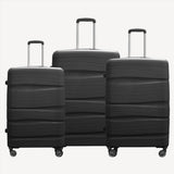 SUMO MIDWAY DOUBLE ZIPPER PP LUGGAGE 3PC SET (20/24/28")