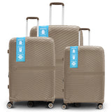 SUMO TRAVELITE PRO 360° EXPANDABLE PP LUGGAGE 3PC SET 20/24/28"