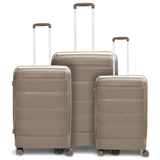 LiteVoyage Elite Expandable PP Luggage Set 22/26/30"