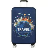 Travel Luggage Cover Spandex Protector for 24" up to 30" Inch Luggage