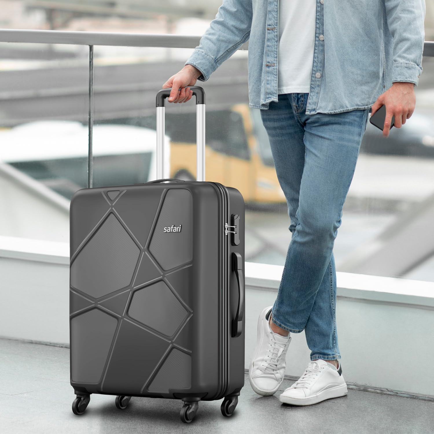 Pentagon Hardside 3PC PP Luggage Set (22/26/30")