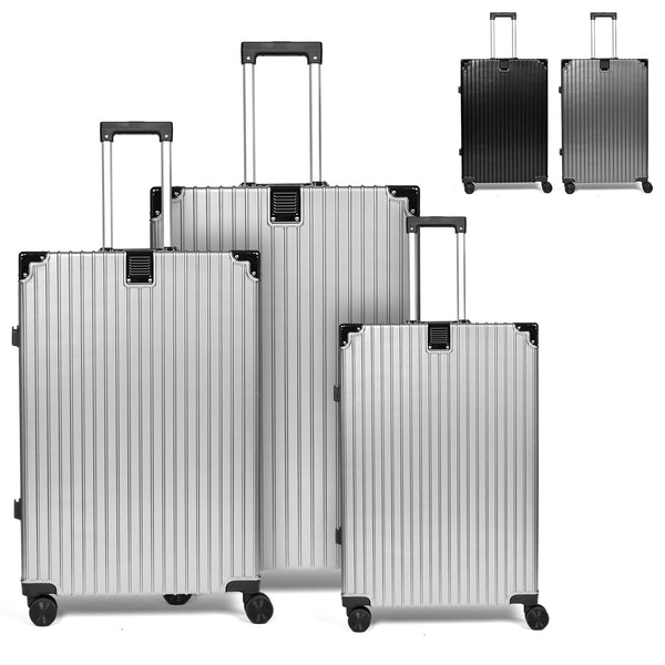 Sumo Alloy Series – 3 Piece ABS+PC Luggage Set (30", 26", 21")