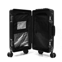 BARREL TRAVEL ABS + PC CARRY-ON 20" LUGGAGE