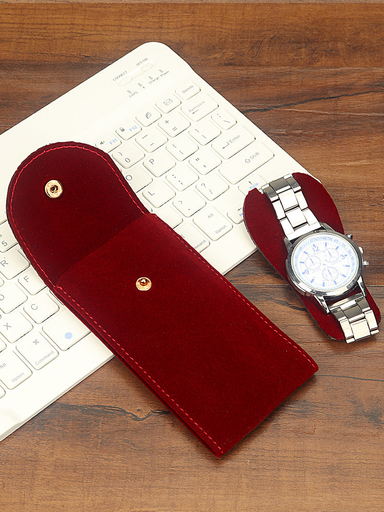 Velvet Watch Storage Pouch