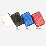 RFID الألومنيوم حامل بطاقة المحفظة ضد السرقة