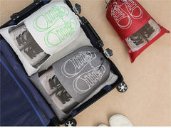 Portable Travel Shoe Bag W/ Drawstring Zip View Waterproof Bag