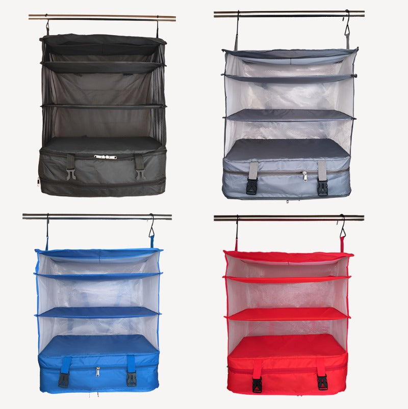 Portable Hanging Luggage Organizer