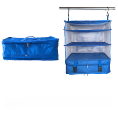 Durable Portable Hanging Luggage Organizer Travel Packing System