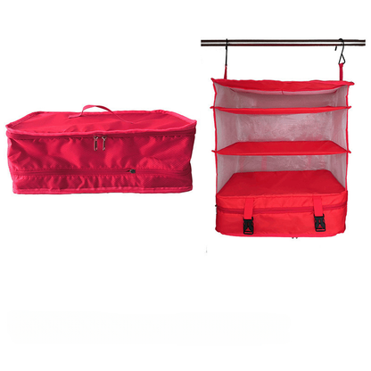 Portable Hanging Luggage Organizer