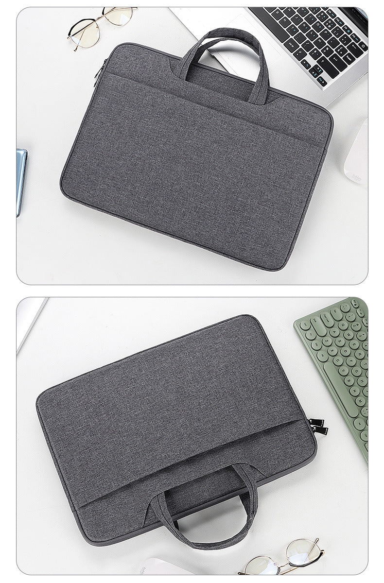 حقيبة كتف مبطنة للابتوب مقاس 15.6 بوصة