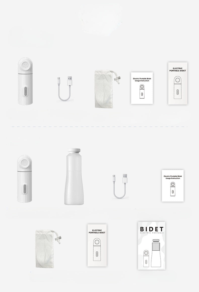 Electric Portable Bidet with Bottle