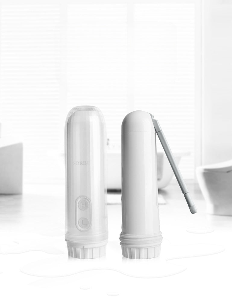 Portable Electric Travel Bidet with Water Bottle