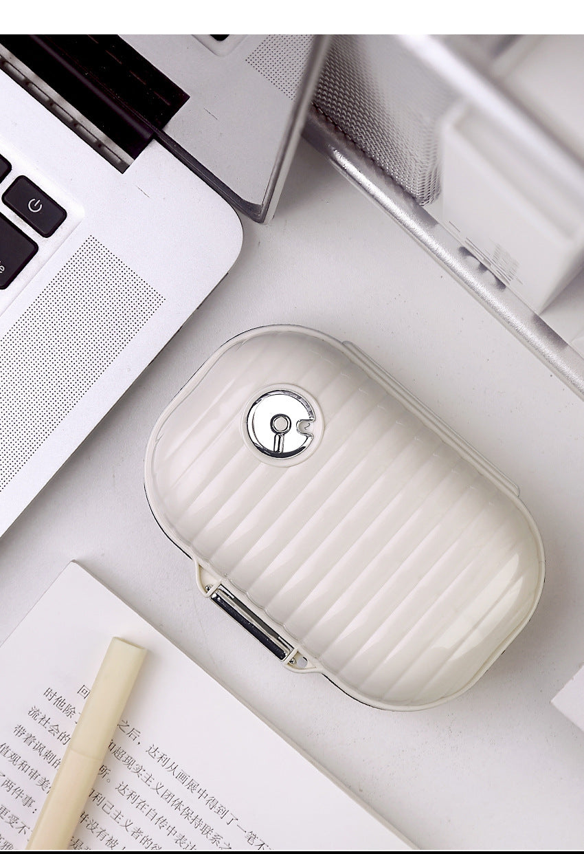 Compact Travel Pill Case with Secure Lock